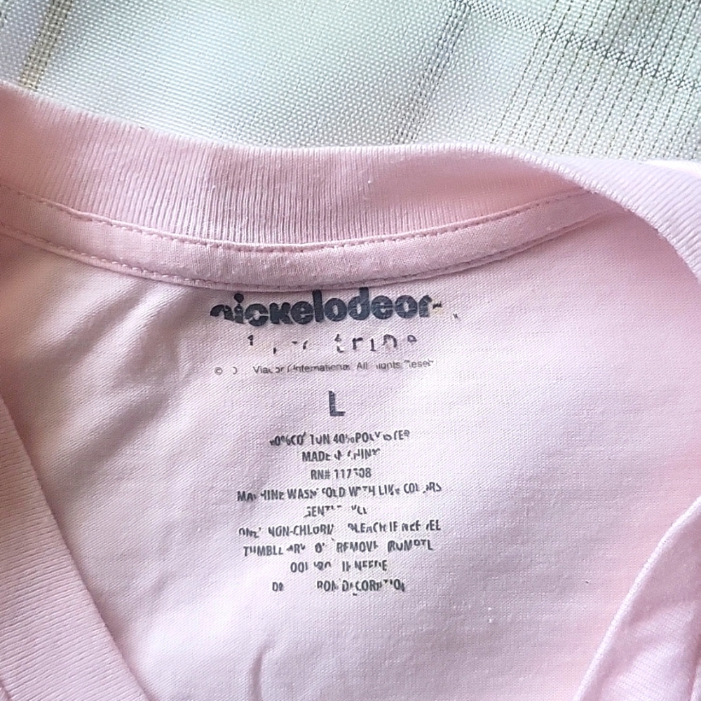 EUC Nickelodeon/Love Tribe Pink Rugrats long sleeve - Picture 4 of 8